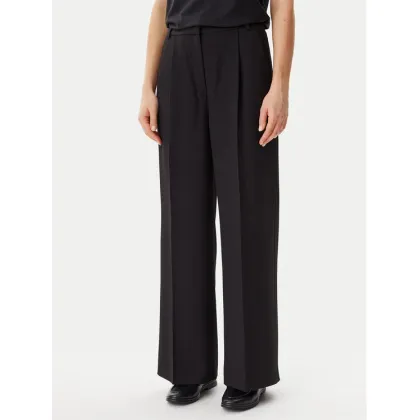 Zdjęcie Calvin Klein Spodnie materiałowe Travel Twill K20K208214 Czarny Wide Leg