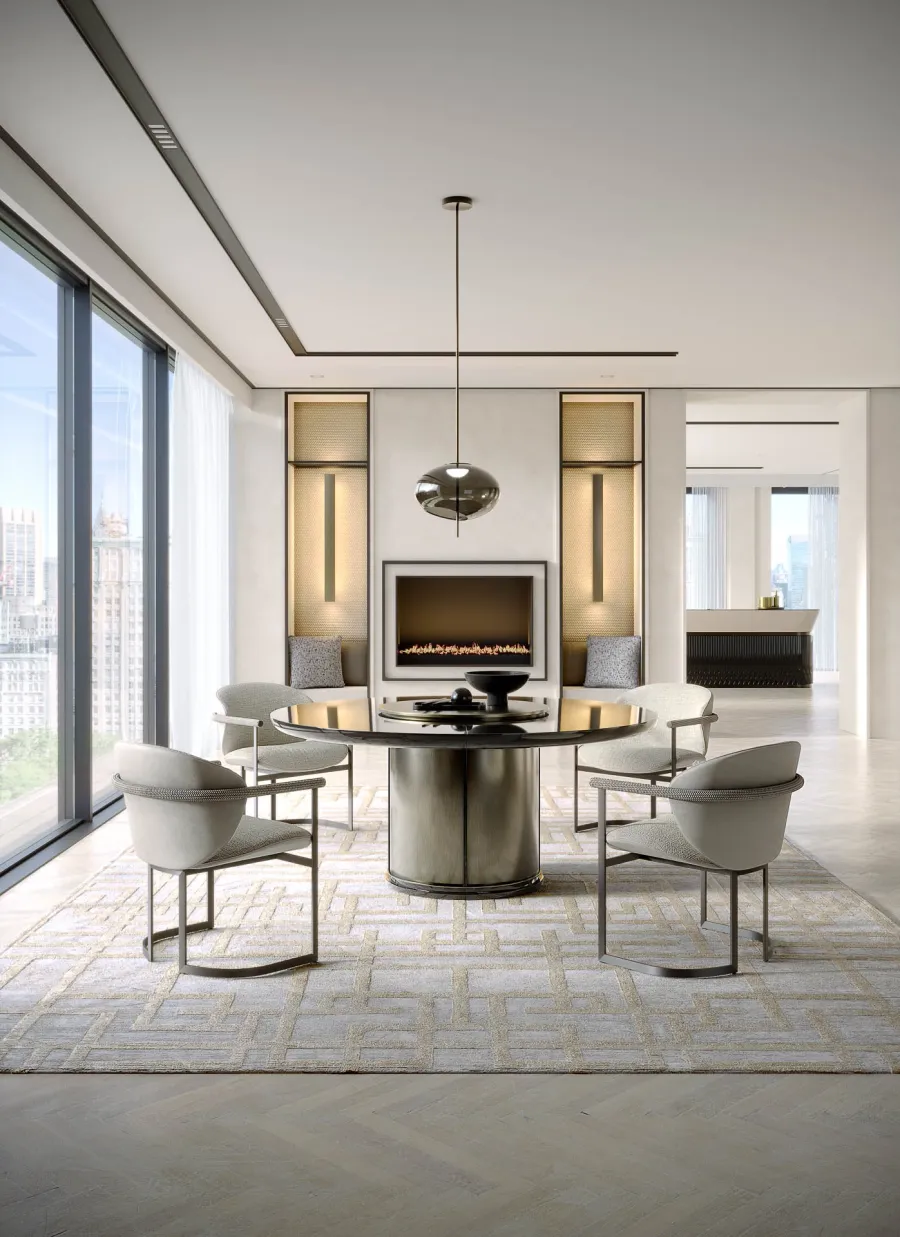 obrazek 4 Elegancki modernistyczny stół do jadalni - prosto z Włoch