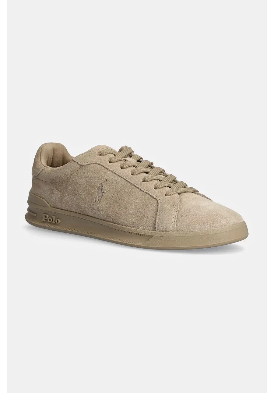 obrazek 1 Polo Ralph Lauren sneakersy zamszowe Hrt Ct II kolor beżowy 809877601001