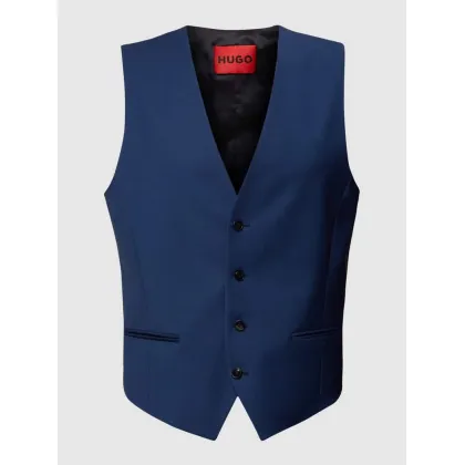 Zdjęcie Kamizelka garniturowa z lamowanymi kieszeniami