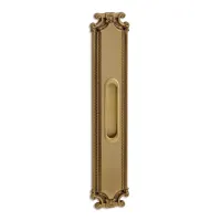 Picture Ravenna brass recessed handle for sliding doors