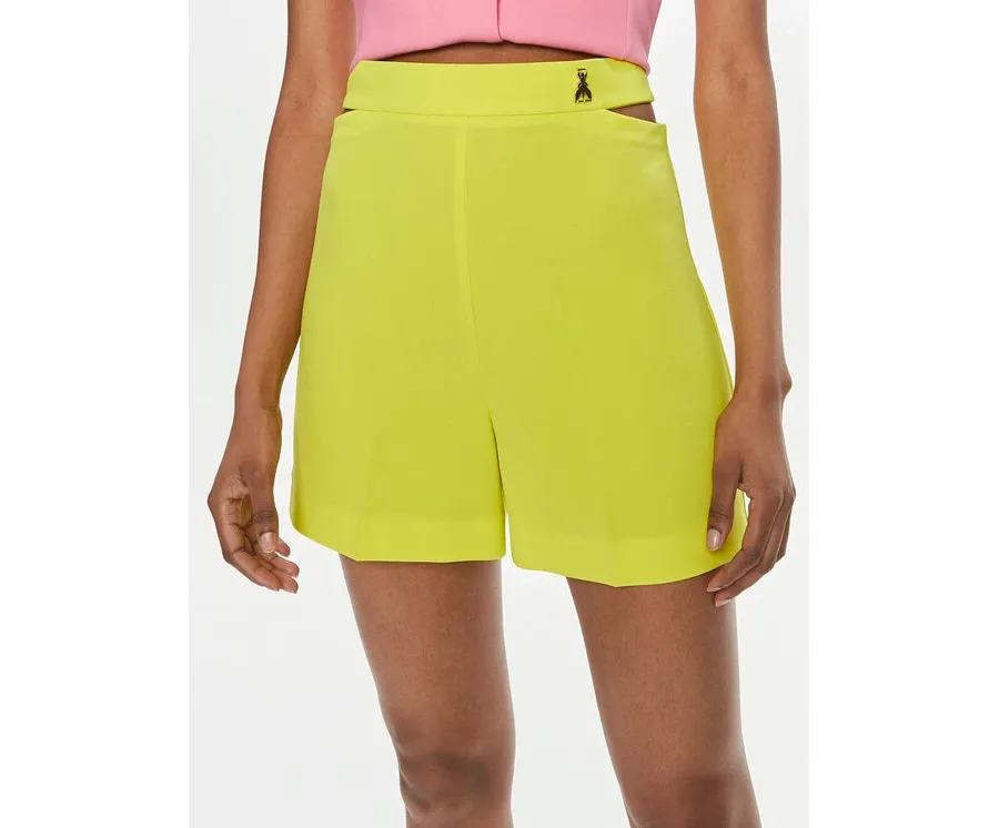 obrazek 1 Patrizia Pepe Szorty materiałowe 2P1594/A049-Y452 Żółty Regular Fit