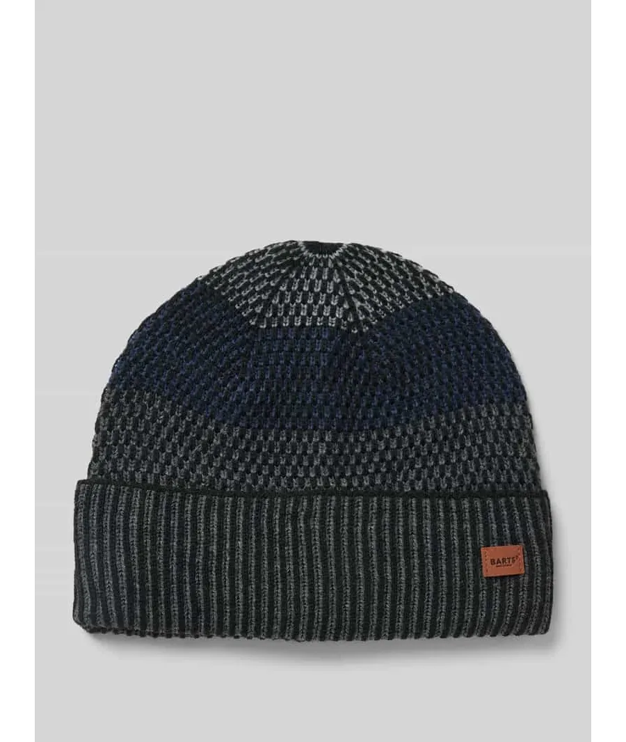 obrazek 1 Czapka beanie z naszywką z logo model ‘MIGUEN’