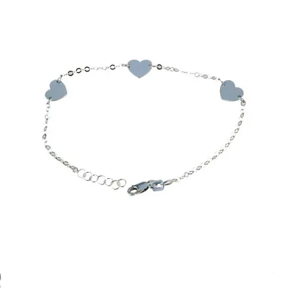 Zdjęcie Prestiżowa kobieca bransoletka z sercem