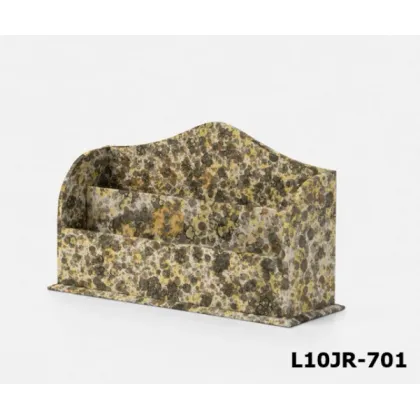 Picture A charming postman bag for letters with drops