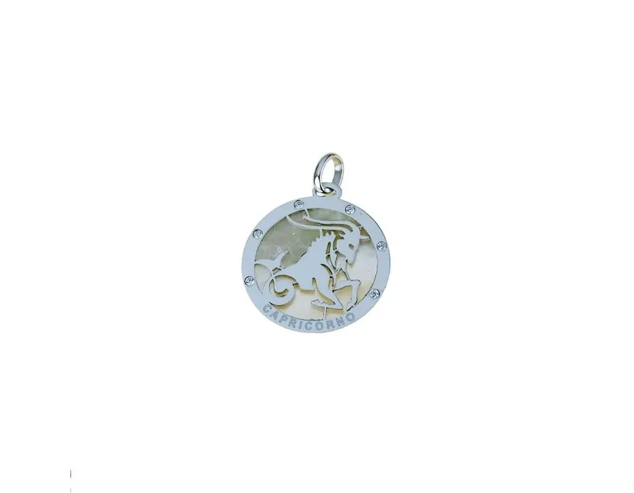 obrazek 1 Elegancka zawieszka znak zodiaku Koziorożec