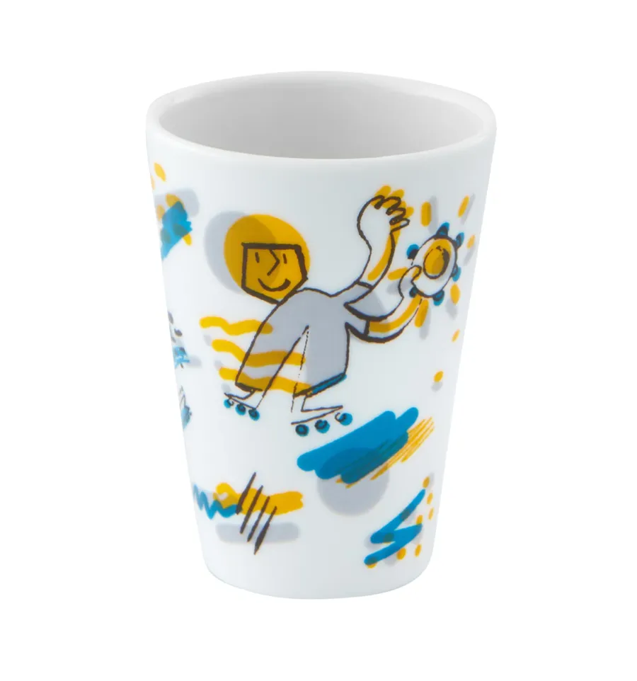 obrazek 2 Fenomenalna filiżanka porcelanowa do kawy ze spodkiem