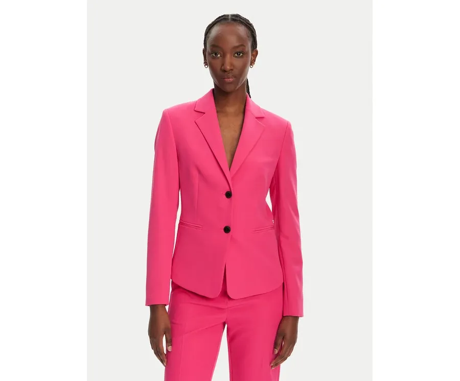 obrazek 1 HUGO Marynarka Agonia-1 50539976 Różowy Slim Fit