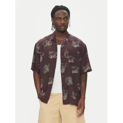 Zdjęcie Element Koszula Resort ELYWT00177 Bordowy Regular Fit