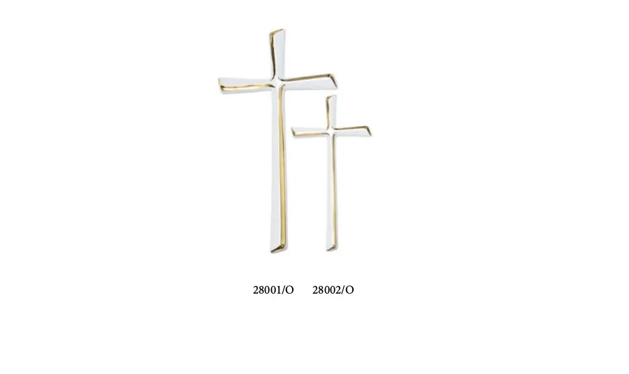 obrazek 4 Porcelanowa figura krzyża MPM Porcellane