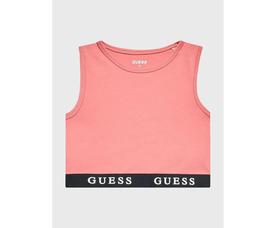 obrazek 1 Guess Top J2YI34 KABR0 Różowy Slim Fit