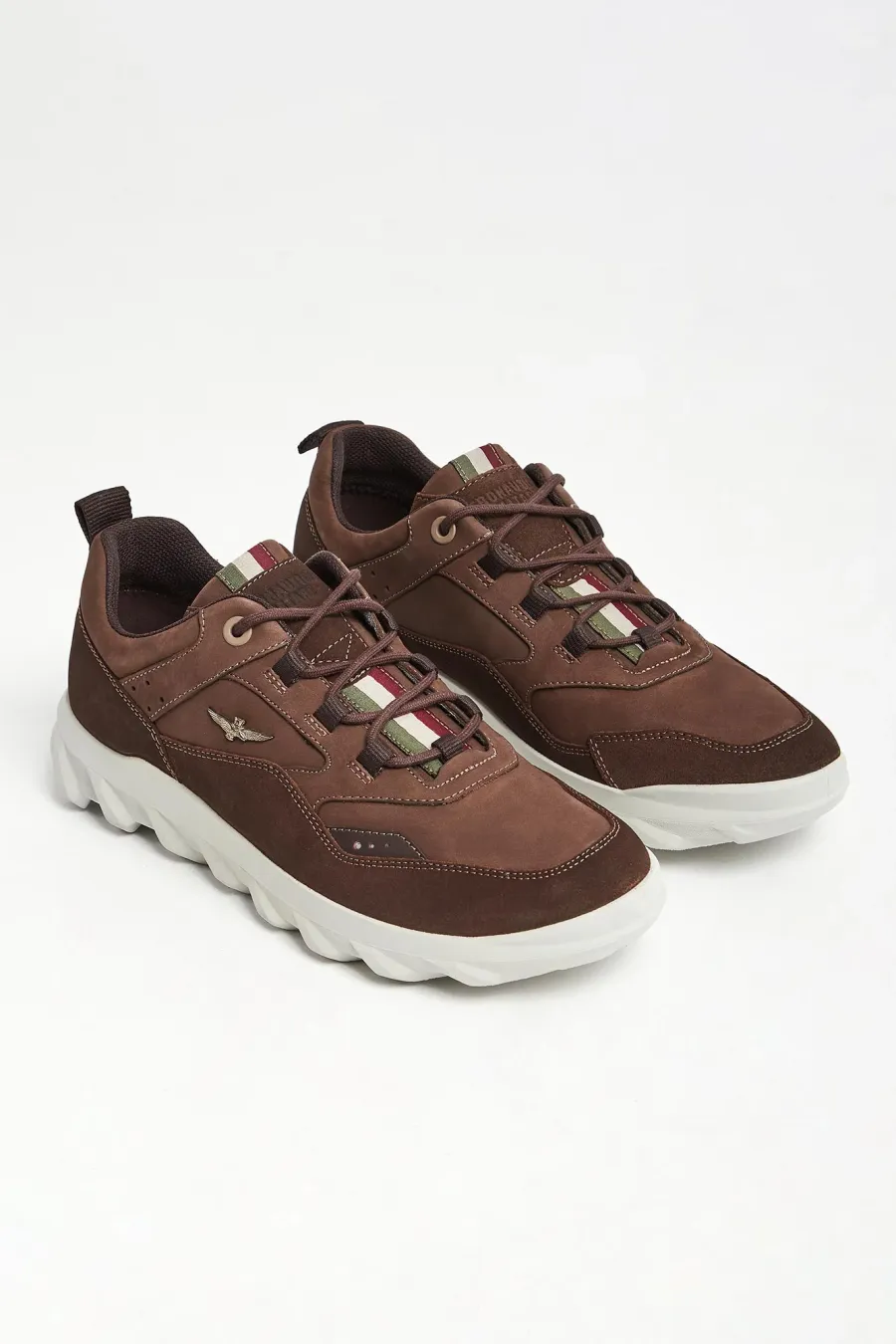 obrazek 1 Sneakersy męskie zamszowe AERONAUTICA MILITARE Aeronautica Militare