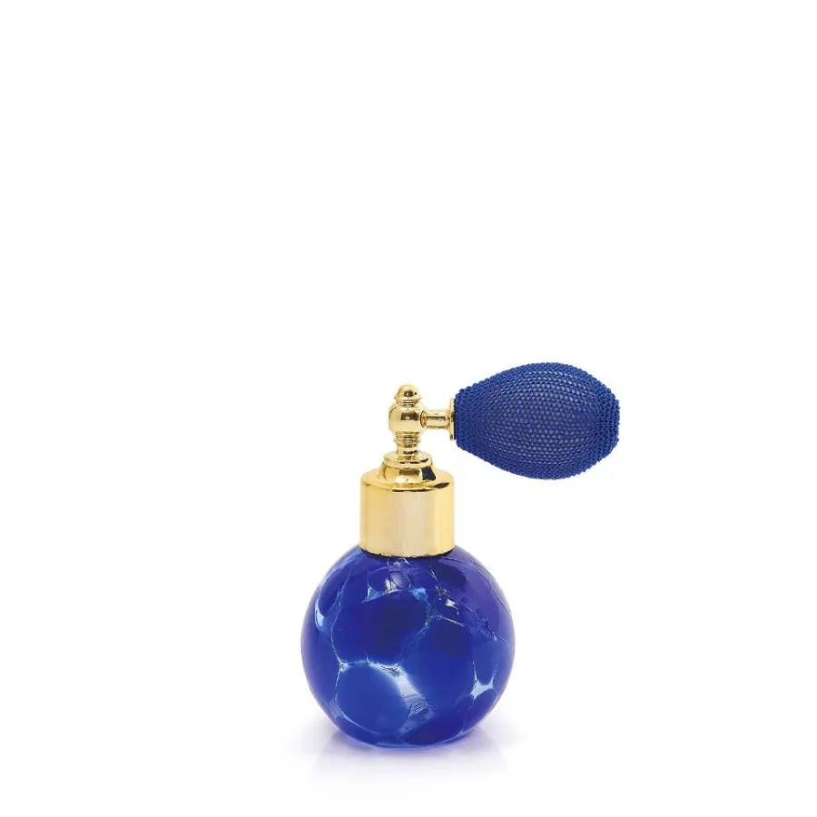 obrazek 1 Niebieski flakonik na perfumy wykonany ze szkła murano