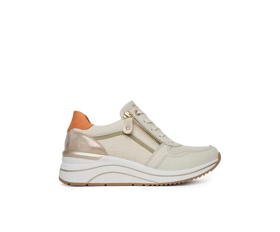 obrazek 1 Remonte Sneakersy D0T10-80 Écru