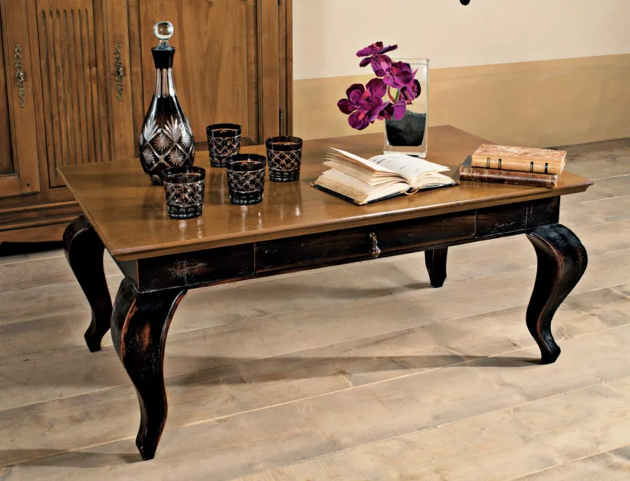 obrazek 1 Włoski stolik wykonany z drewna - Interiors Italia