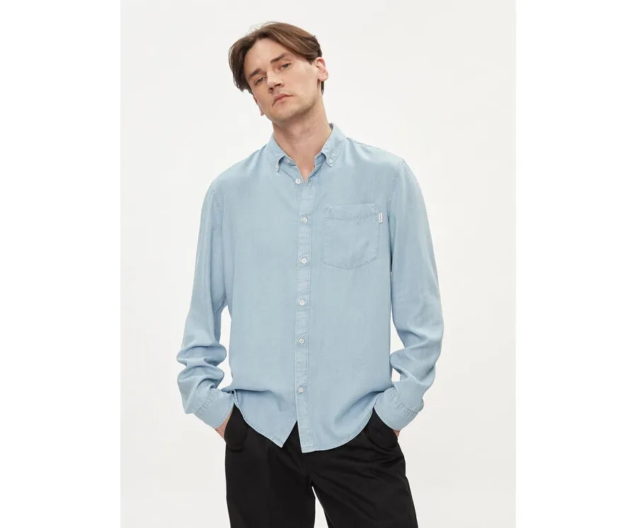 obrazek 1 Pepe Jeans Koszula Petri PM308513 Błękitny Regular Fit