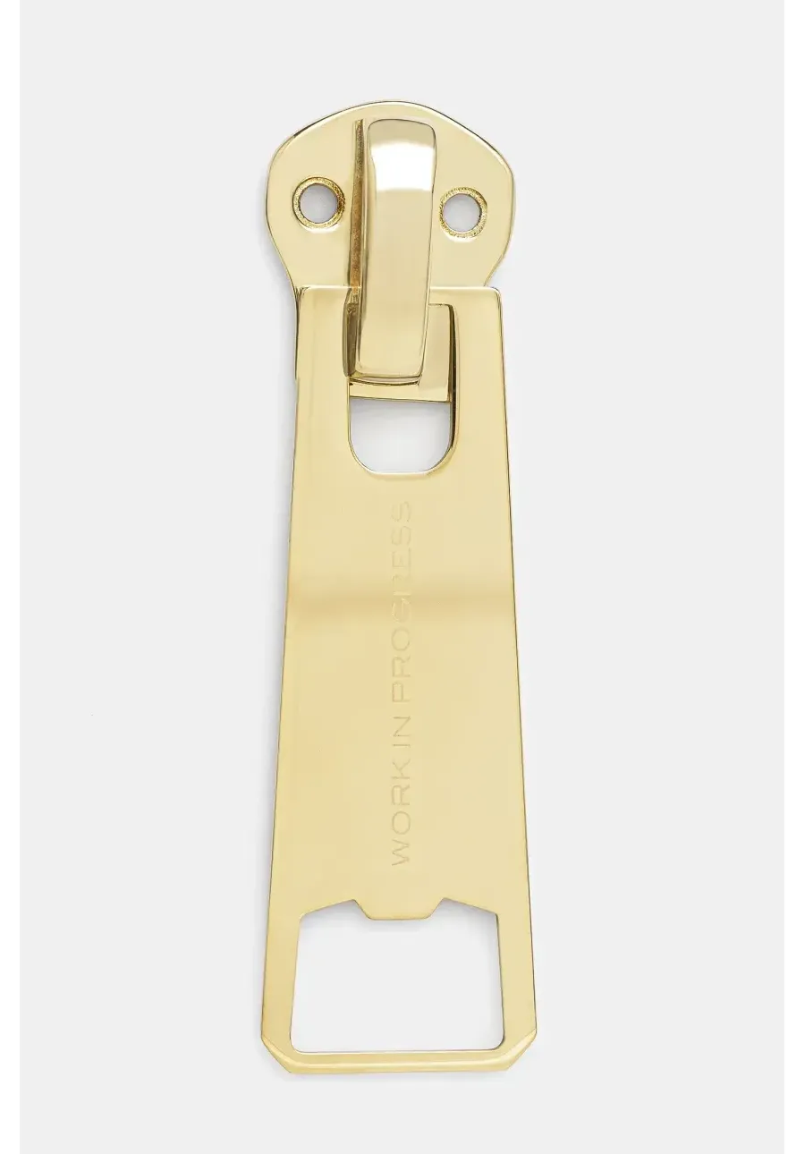 obrazek 1 Carhartt WIP otwieracz do butelek Zip Bottle Opener kolor złoty I034915