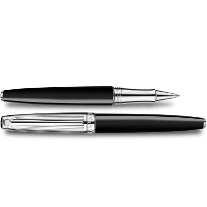 Zdjęcie Pióro kulkowe Bicolor Black, platerowane srebrem/rodowane