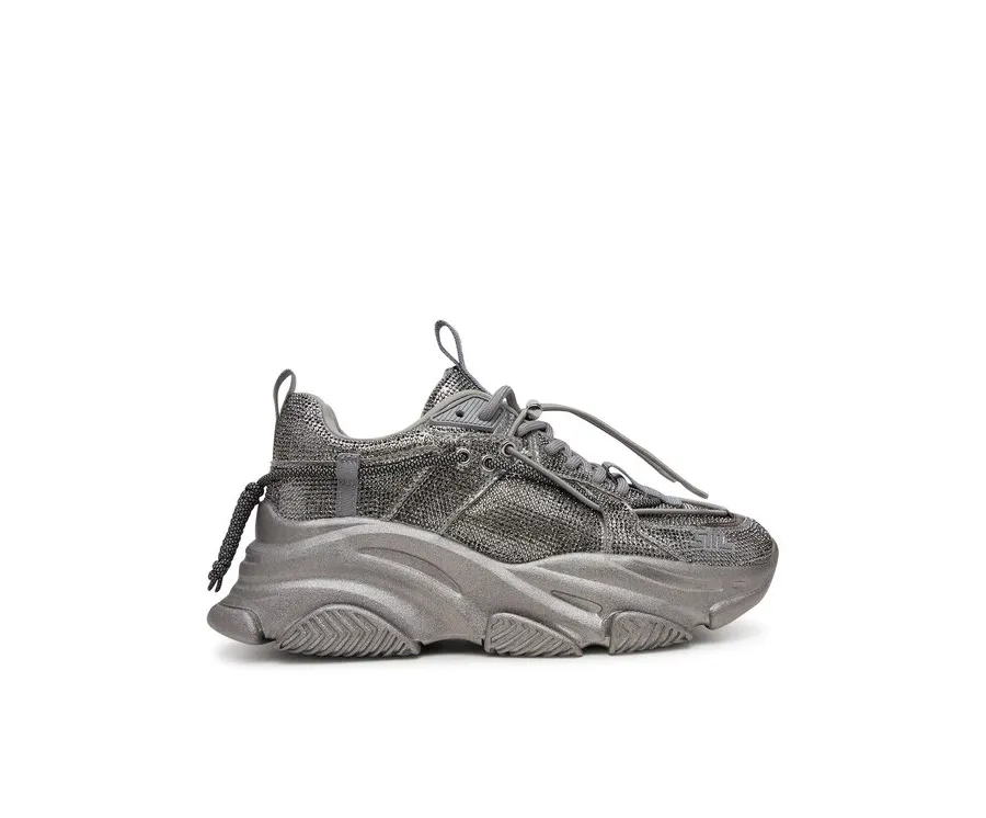 obrazek 1 Steve Madden Sneakersy Vault 2R SM11003549 Srebrny