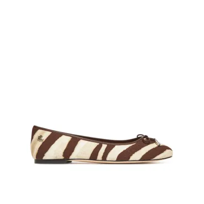 Zdjęcie LAUREN RALPH LAUREN Baleriny Jayna 802974360001 Brązowy