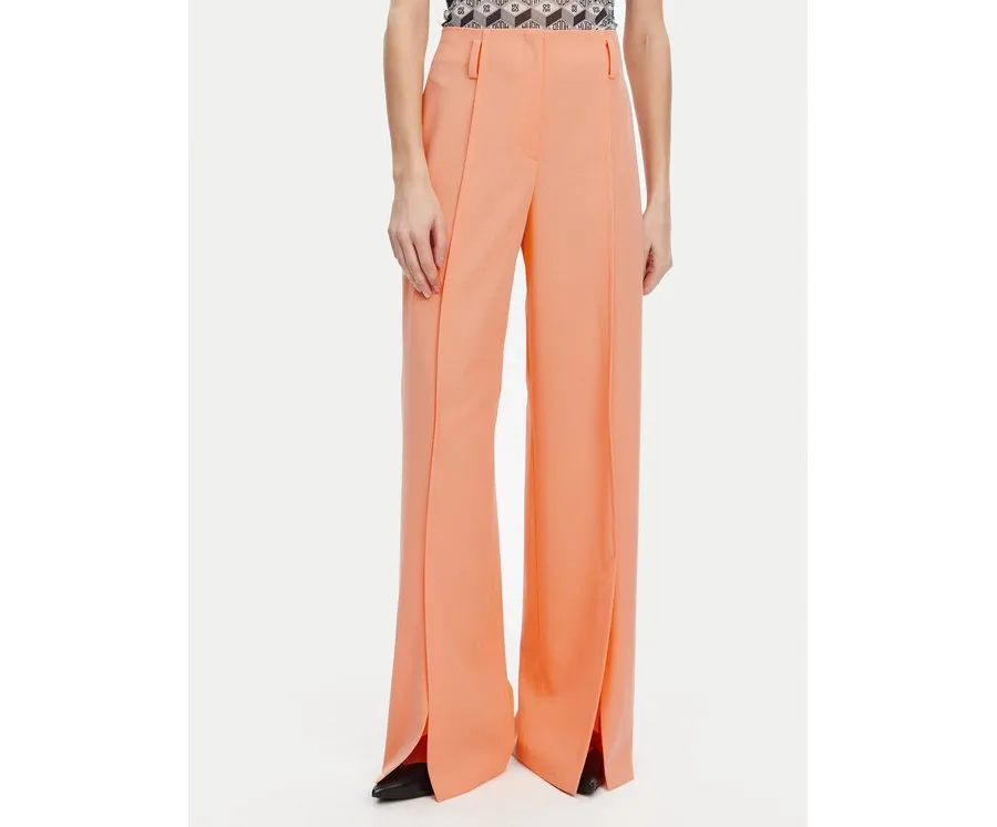 obrazek 1 HUGO Spodnie materiałowe Hezena 50537073 Pomarańczowy Regular Fit