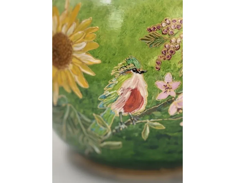 obrazek 4 Piękny wazon cebulowy ze słonecznikiem - idealny przedmiot na upominek