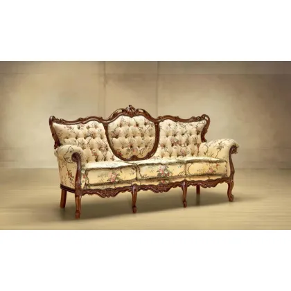 Zdjęcie Elegancka sofa w stylu barokowym do salonu – Morello Gianpaolo