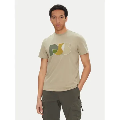 Zdjęcie Parajumpers T-Shirt Leland 25SMPMTSGT09 Beżowy Regular Fit