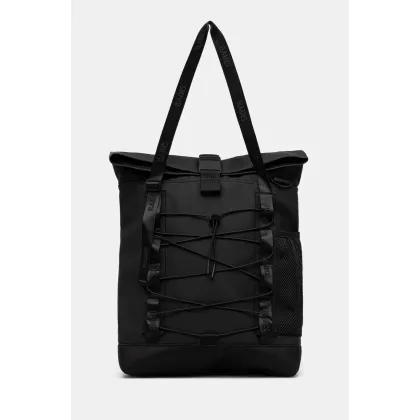 Zdjęcie Rains torba Trail Rolltop Tote Bag W3 kolor czarny 13390