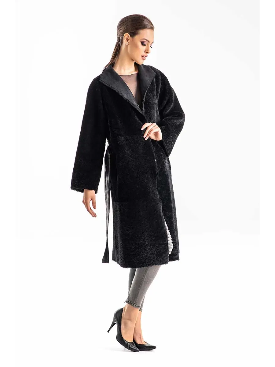 obrazek 1 Eleganckie dwustronne futro z owczej skóry - A&A Vesa