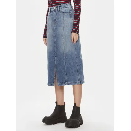 Zdjęcie Tommy Jeans Spódnica jeansowa Claire DW0DW17218 Niebieski Regular Fit