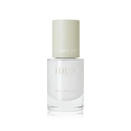 Zdjęcie IDUN Minerals Nail Polish Lakier do paznokci 11 ml Månsten Classic White