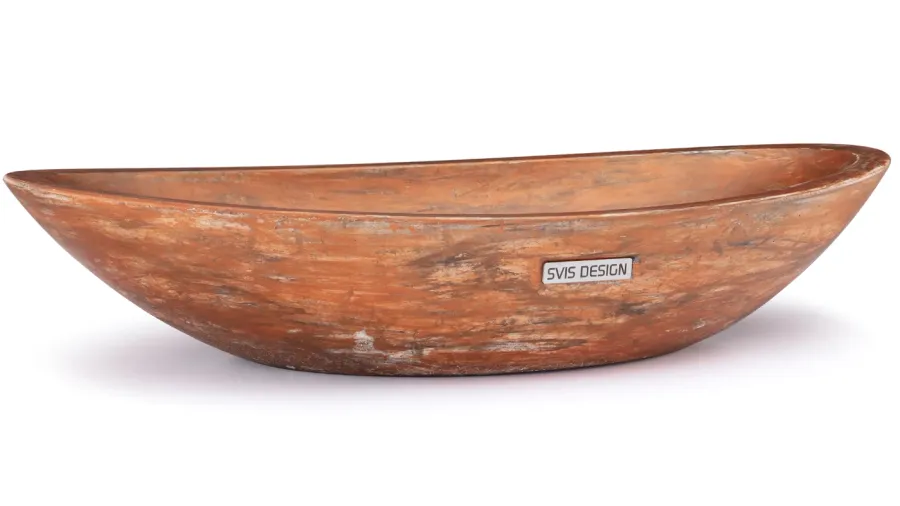 obrazek 1 Oryginalna umywalka 60 cm ORION BASIC – AGED METAL, miedziany i czarny, lakier matowy