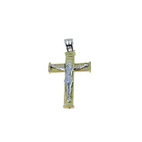 Picture Prestigious cross with Christ straight from Italy, 34x24mm