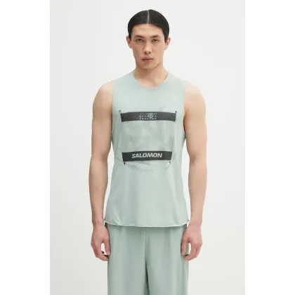 Zdjęcie MM6 Maison Margiela t-shirt kolor zielony SH0NL0005.M20101
