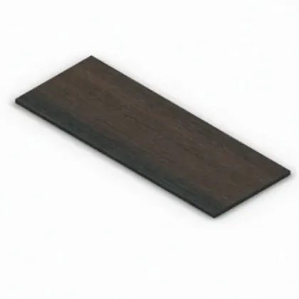 Picture Wooden shelf for a shop counter