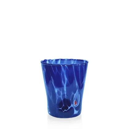 Zdjęcie Wyjątkowy komplet 6 szklanek z włoskiego szkła (10 cm)