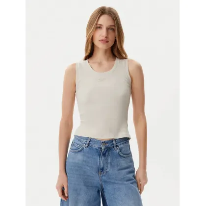 Zdjęcie Tommy Jeans Top DW0DW21369 Beżowy Slim Fit