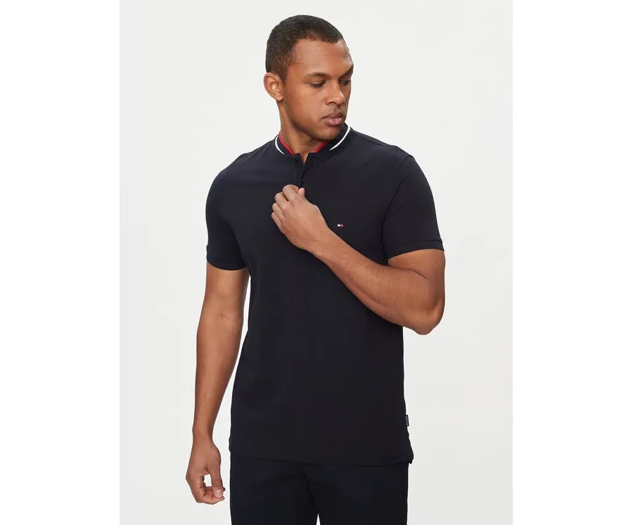obrazek 1 Tommy Hilfiger Polo Mao MW0MW34752 Granatowy Slim Fit