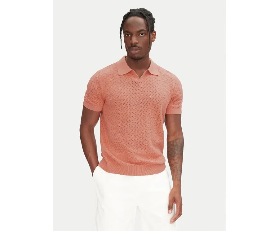 obrazek 1 Selected Homme Sweter 16097572 Różowy Regular Fit