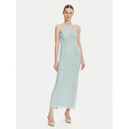 Zdjęcie Guess Sukienka koktajlowa W5GK66 KCT80 Błękitny Slim Fit