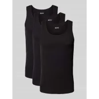 Zdjęcie Top z wyhaftowanym logo w zestawie 3 szt. model ‘ONE’