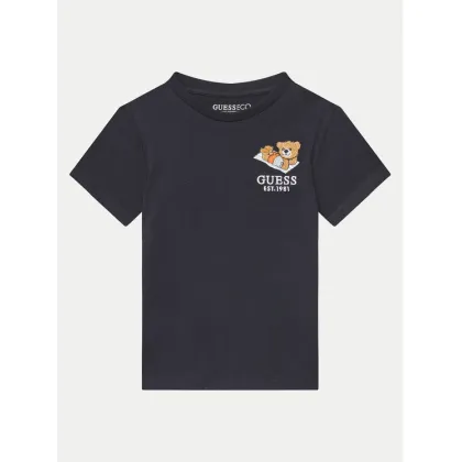 Zdjęcie Guess T-Shirt N5GI08 K8HM4 Niebieski Regular Fit