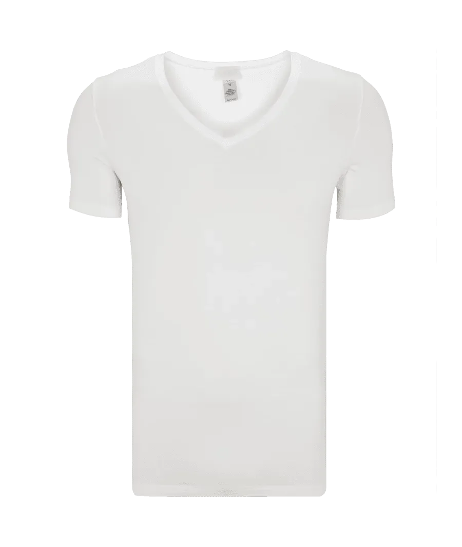 obrazek 1 T-shirt z dekoltem w serek