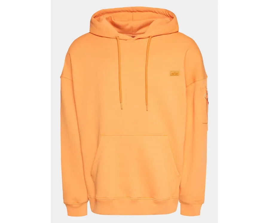 obrazek 1 Alpha Industries Bluza Essentials 146335 Pomarańczowy Relaxed Fit