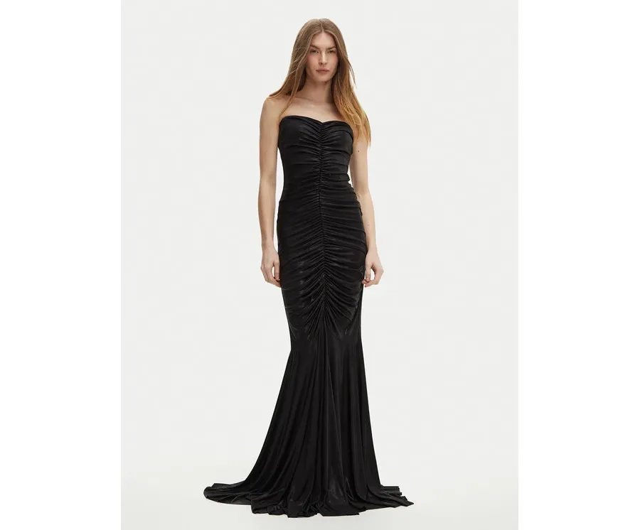 obrazek 1 NORMA KAMALI Sukienka wieczorowa ST3243LMD47001 Czarny Slim Fit