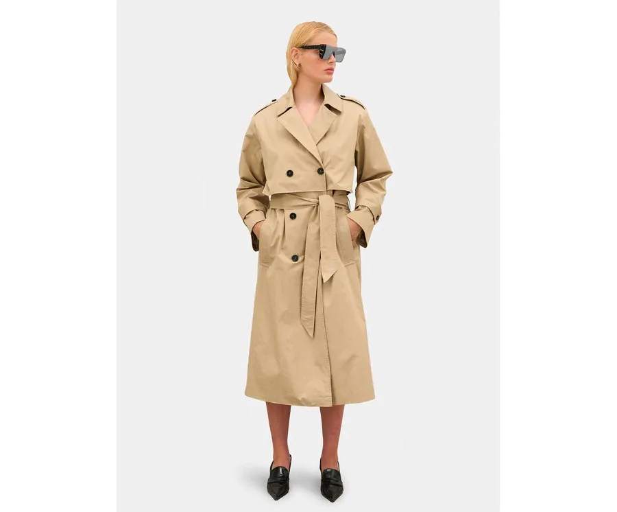obrazek 1 Karen by Simonsen Trencz Mari 10104755 Beżowy Regular Fit