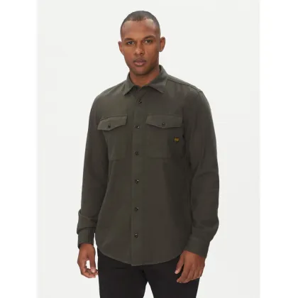 Zdjęcie G-Star Raw Koszula Marine D24963-D454 Brązowy Slim Fit