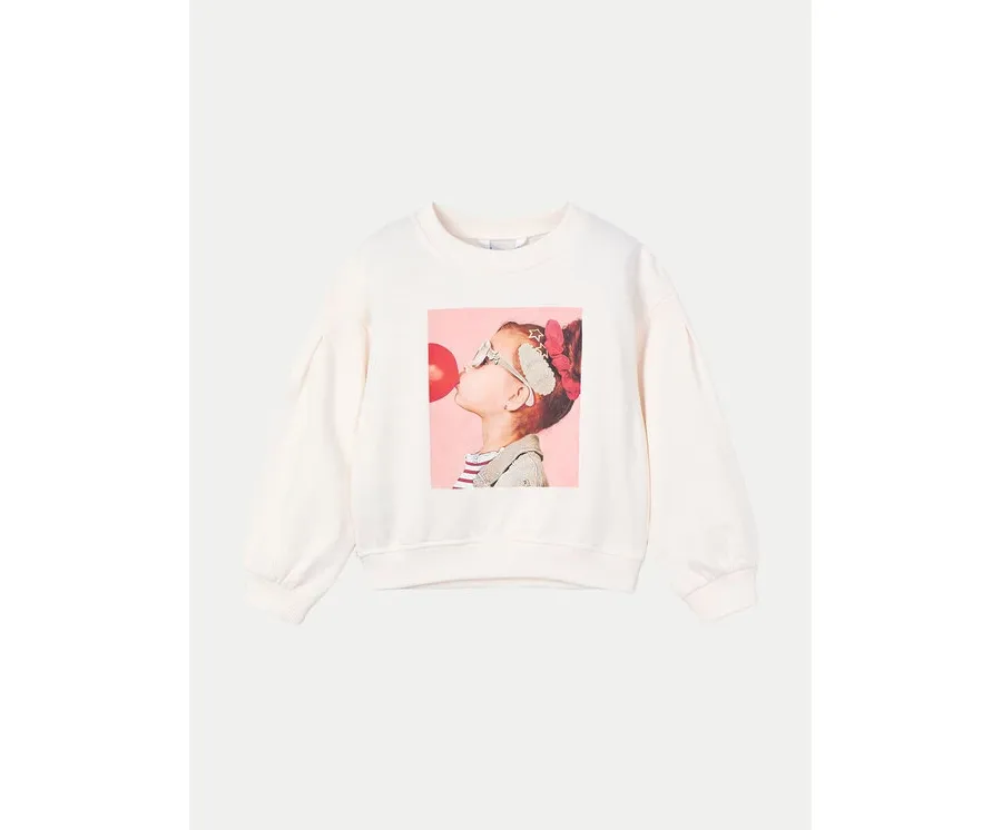 obrazek 1 Mayoral Bluza 3401 Beżowy Regular Fit
