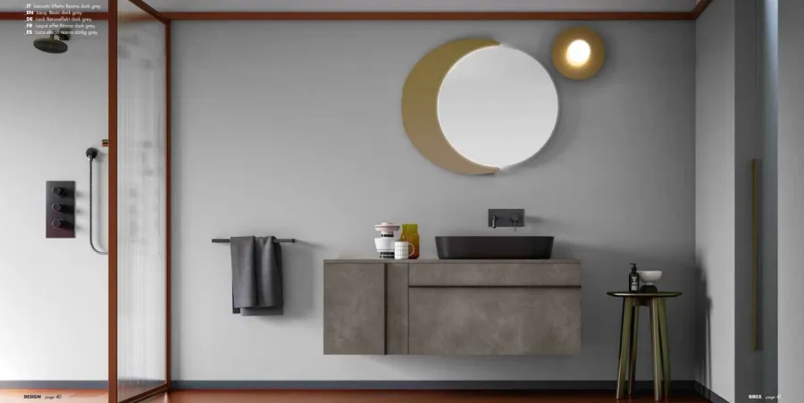 obrazek 2 Nowoczesny design - komplet mebli do łazienki - Birex